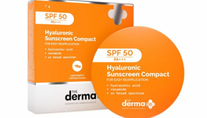 The Derma Co. Launches Hyaluronic Sunscreen Compact SPF 50 PA+++ for Ultimate Sun Protection and Flawless Skin