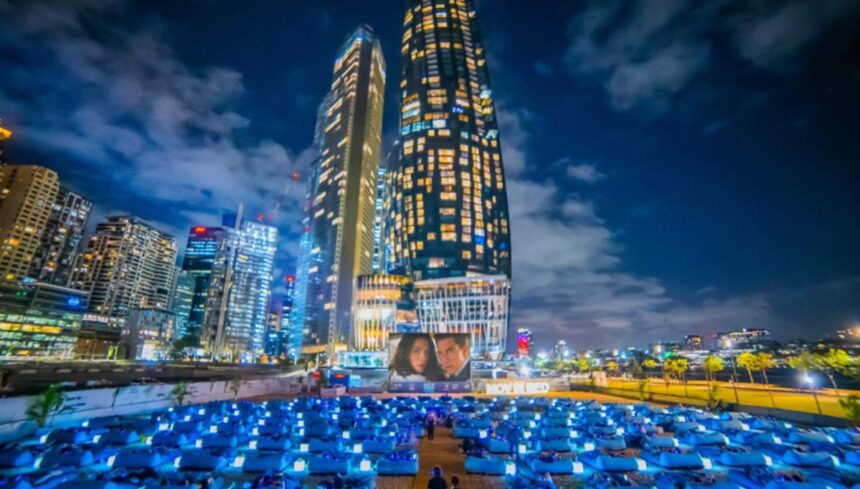 Experience Sydney’s Mov’In Bed Cinema: Beachfront Movie Nights with Luxurious Beds