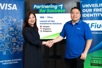 L to R_Lim Gaik Lin Head of Fintechs and Sellers of Visa Malaysia and Eng Sheng Guan CEO of Fiuu