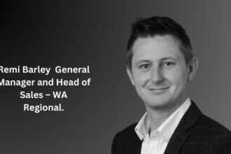 Remi Barley General Manager and Head of Sales – WA Regional.