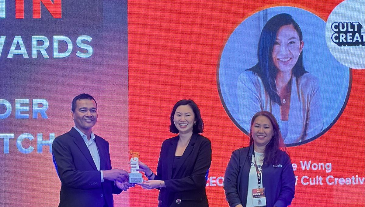 Shermaine Wong of Cult Creative Named "Founder to Watch" at Cradle PLUGIN 2024 Conference