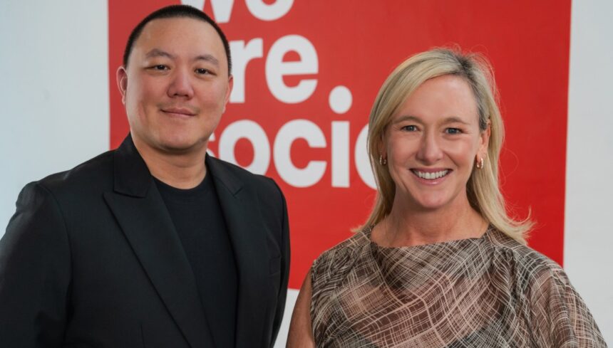 We Are Social - (L to R) Patt Nitikarn (MD Thailand), Suzie Shaw (APAC CEO)