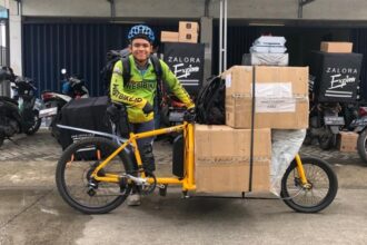 Bicycle Low carbon deliveries