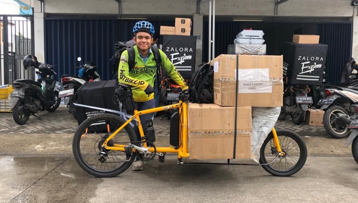 Bicycle Low carbon deliveries