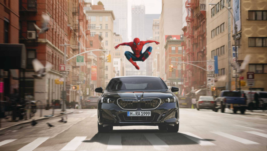 BMW brings modern mobility to the Sony Pictures film “Spider Man™ Brand New Day